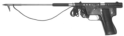 Gyrojet pistol Mark I Model B survival kit.JPG