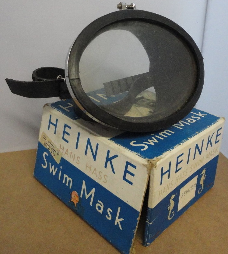 Hans Hass Mask with Box