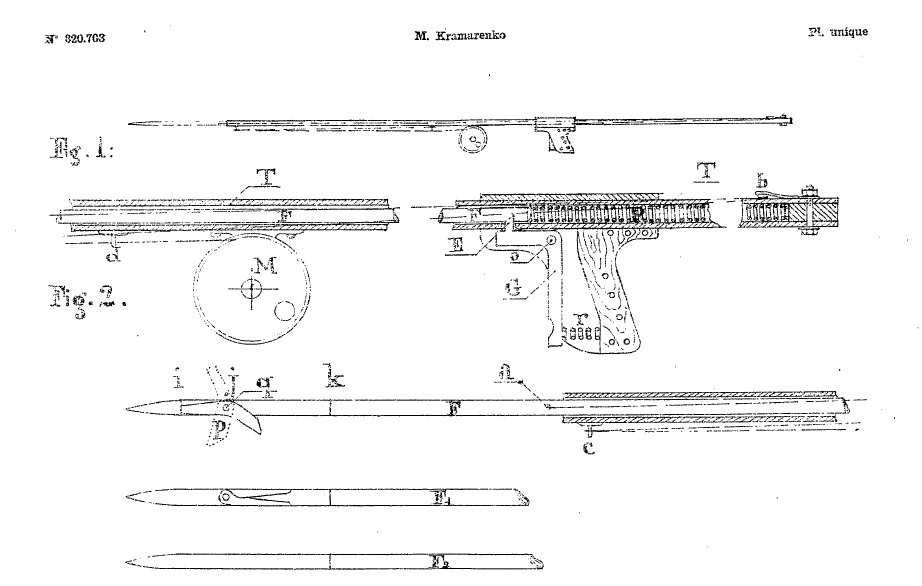 Kramarenko spring gun 1937.jpg