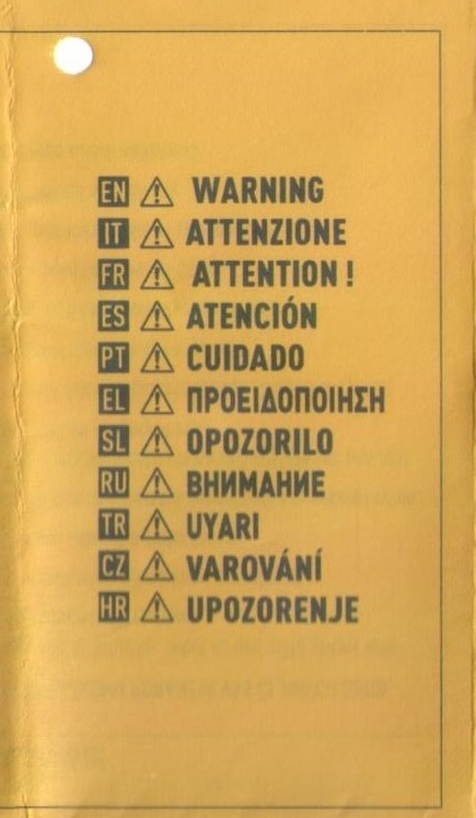 Mares Warnings