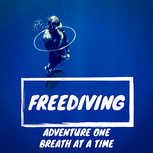 #freediving - adventure one breath at a time.