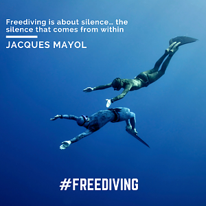 #‎FREEDIVING‬ is about the silence... The silence from within