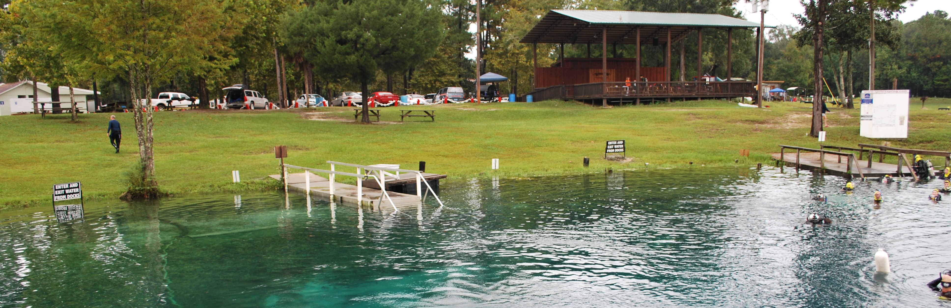 Dock 1 and the Pavillion