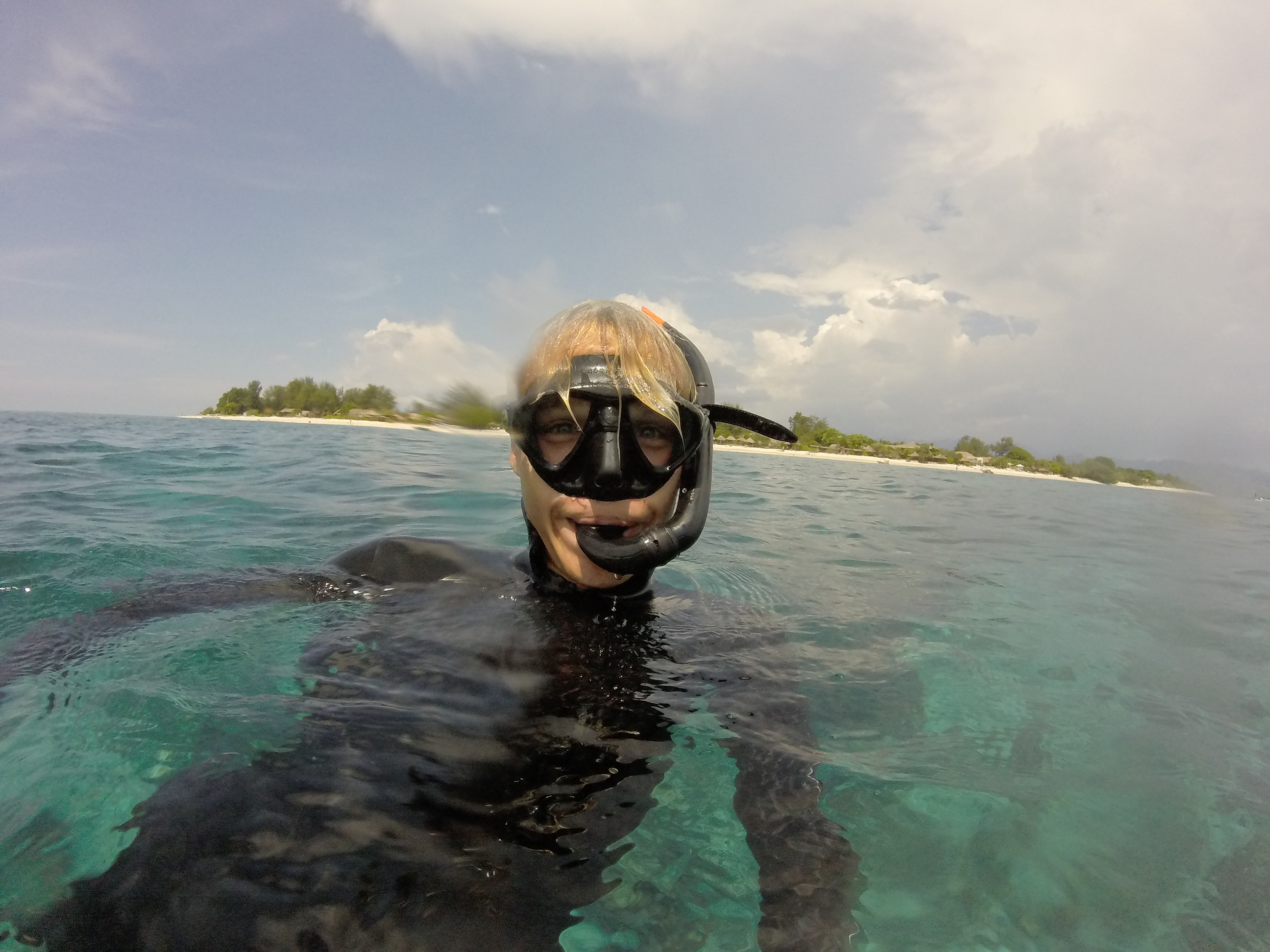 Toby in the Gili Air Reefs