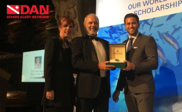 David Wilkinson Named 2019 DAN/Rolex Diver of the Year