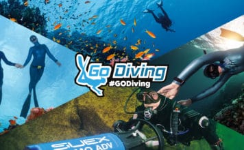Go Diving Show - Freediving Banner