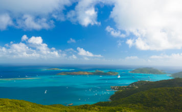 Virgin Gorda in the British Virgin Islands of the Caribbean.
