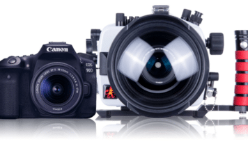 Ikelite's 200DL Underwater Housing For Canon EOS 90D DSLR Cameras