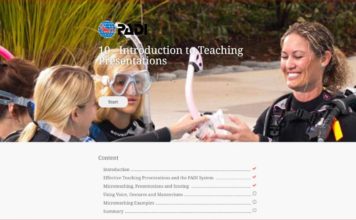 PADI's New, Revamped Instructor Development Course Unveiled At DEMA Show 2019
