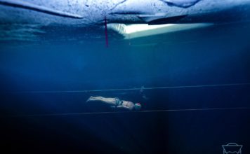 Amber Fillary Breaks Guinness World Record For Longest Swim Under Ice (Image credit: Aleksander Nordahl)