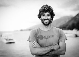 Guillaume Néry, World Champion Freediver and the Nery in Bluenery.